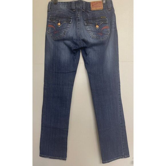 Lucky Brand Midnight Lola Straight Jeans Size 28 - Picture 3 of 12